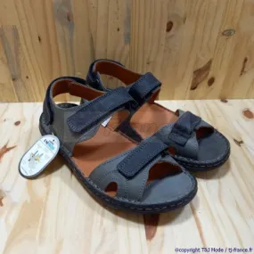 Arima DASUNY sandale homme tout cuir triple scratch