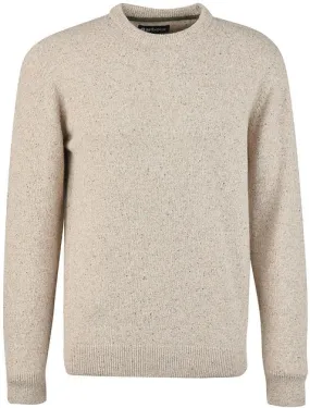 Barbour Pullover Laine d'Agneau Beige MKN0844-ST51 commander
