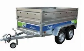 Jeu de doubles ridelles 39 cm pour remorque LIDER
