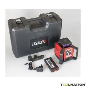 Levelfix 554510 550H Laser de construction horizontal autonivelant + Mètre + Trépied