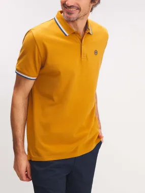 Polo Homme Coton Biologique Jaune tbs